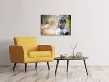 Laden Sie das Bild in den Galerie-Viewer, Leinwandbild Buddha aus Stein