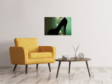 Laden Sie das Bild in den Galerie-Viewer, Leinwandbild Schwarzer High Heel