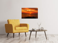 Laden Sie das Bild in den Galerie-Viewer, Leinwandbild Friedliche Abendstimmung am Meer