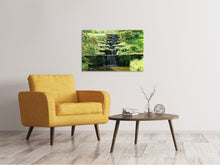 Laden Sie das Bild in den Galerie-Viewer, Leinwandbild Design Wasserfall