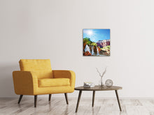 Laden Sie das Bild in den Galerie-Viewer, Leinwandbild Fantastischer Wasserfall