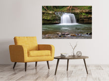 Laden Sie das Bild in den Galerie-Viewer, Leinwandbild Beste Aussicht auf den Wasserfall