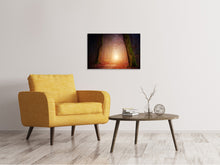 Laden Sie das Bild in den Galerie-Viewer, Leinwandbild Herbst im Wald
