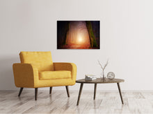 Laden Sie das Bild in den Galerie-Viewer, Leinwandbild Herbst im Wald