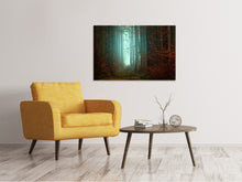 Laden Sie das Bild in den Galerie-Viewer, Leinwandbild Stimmung im Wald