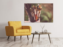 Laden Sie das Bild in den Galerie-Viewer, Leinwandbild XL Pinsel