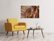Laden Sie das Bild in den Galerie-Viewer, Leinwandbild Der Blick des Elefanten