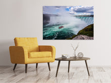 Laden Sie das Bild in den Galerie-Viewer, Leinwandbild Action am Wasserfall