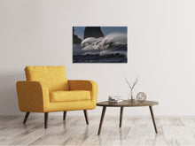 Laden Sie das Bild in den Galerie-Viewer, Leinwandbild Faszinierende Wellen