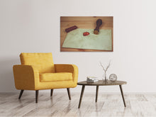 Laden Sie das Bild in den Galerie-Viewer, Leinwandbild Retro Brief