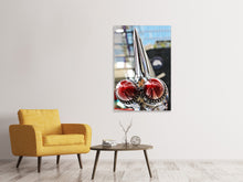Laden Sie das Bild in den Galerie-Viewer, Leinwandbild Retro Heckflosse