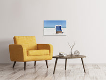 Laden Sie das Bild in den Galerie-Viewer, Leinwandbild Strandkorb 271