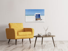 Laden Sie das Bild in den Galerie-Viewer, Leinwandbild Strandkorb 271