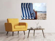 Laden Sie das Bild in den Galerie-Viewer, Leinwandbild Der eigene Strandkorb