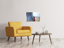 Laden Sie das Bild in den Galerie-Viewer, Leinwandbild Der eigene Strandkorb