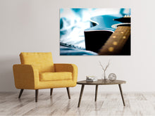 Laden Sie das Bild in den Galerie-Viewer, Leinwandbild Close up Gitarre