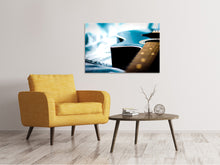 Laden Sie das Bild in den Galerie-Viewer, Leinwandbild Close up Gitarre