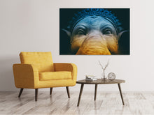 Laden Sie das Bild in den Galerie-Viewer, Leinwandbild Close up Ganesha