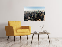 Laden Sie das Bild in den Galerie-Viewer, Leinwandbild Über den Dächern von NYC