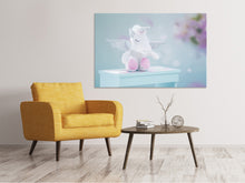 Laden Sie das Bild in den Galerie-Viewer, Leinwandbild Süsses Einhorn