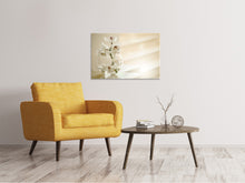 Laden Sie das Bild in den Galerie-Viewer, Leinwandbild Orchidee im Glas