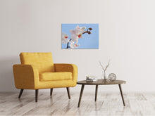 Laden Sie das Bild in den Galerie-Viewer, Leinwandbild Orchidee im Himmel