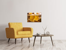 Laden Sie das Bild in den Galerie-Viewer, Leinwandbild 2 Biergläser