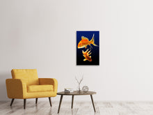 Laden Sie das Bild in den Galerie-Viewer, Leinwandbild Bezaubernde Fische