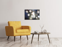 Laden Sie das Bild in den Galerie-Viewer, Leinwandbild Abstrakte Lichterpunkte