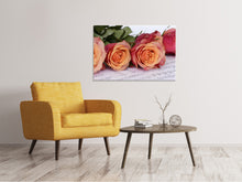 Laden Sie das Bild in den Galerie-Viewer, Leinwandbild Noten der Liebe