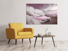 Laden Sie das Bild in den Galerie-Viewer, Leinwandbild Oldtimer im Wüstensand