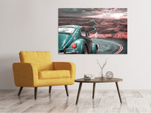 Laden Sie das Bild in den Galerie-Viewer, Leinwandbild Mit dem Oldtimer unterwegs