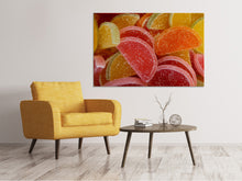 Laden Sie das Bild in den Galerie-Viewer, Leinwandbild Gezuckerte Fruchtgummis