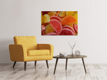Laden Sie das Bild in den Galerie-Viewer, Leinwandbild Gezuckerte Fruchtgummis