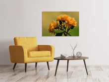 Laden Sie das Bild in den Galerie-Viewer, Leinwandbild Die Rosen in der Natur