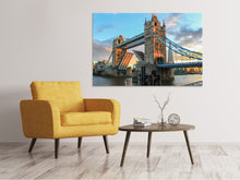 Laden Sie das Bild in den Galerie-Viewer, Leinwandbild Tower Bridge in der Abenddämmerung