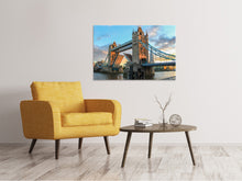 Laden Sie das Bild in den Galerie-Viewer, Leinwandbild Tower Bridge in der Abenddämmerung