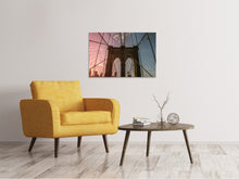 Laden Sie das Bild in den Galerie-Viewer, Leinwandbild Brooklyn Bridge Close up