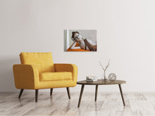 Laden Sie das Bild in den Galerie-Viewer, Leinwandbild Eine Buddha Skulptur