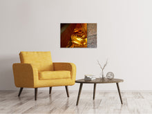 Laden Sie das Bild in den Galerie-Viewer, Leinwandbild Close up Buddha