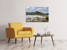 Laden Sie das Bild in den Galerie-Viewer, Leinwandbild Tobender Rheinfall