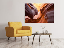 Laden Sie das Bild in den Galerie-Viewer, Leinwandbild Grossartiger Antelope Canyon
