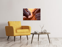 Laden Sie das Bild in den Galerie-Viewer, Leinwandbild Grossartiger Antelope Canyon