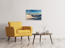 Laden Sie das Bild in den Galerie-Viewer, Leinwandbild Über den Wolken im Schnee