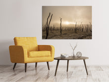 Laden Sie das Bild in den Galerie-Viewer, Leinwandbild Totes Land