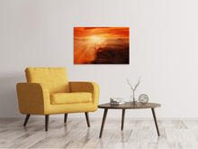 Laden Sie das Bild in den Galerie-Viewer, Leinwandbild Farbenprächtige Landschaft