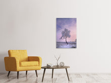 Laden Sie das Bild in den Galerie-Viewer, Leinwandbild Ein Winterbaum