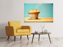 Laden Sie das Bild in den Galerie-Viewer, Leinwandbild Ein Muffin