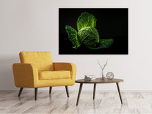 Laden Sie das Bild in den Galerie-Viewer, Leinwandbild Der Kohlkopf