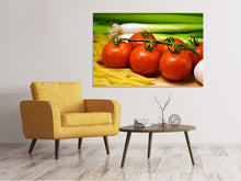 Laden Sie das Bild in den Galerie-Viewer, Leinwandbild Alles für Pasta